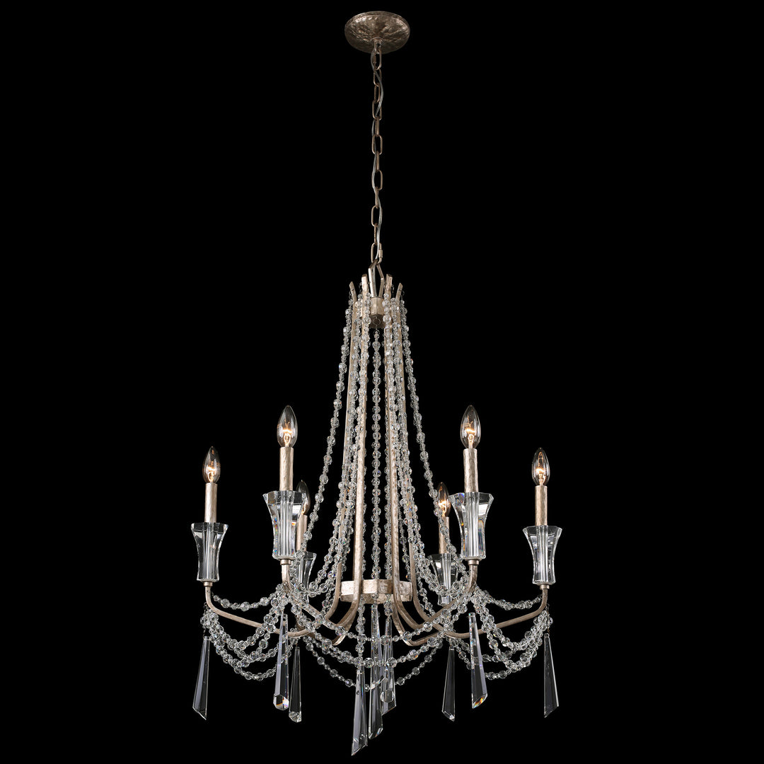 Barcelona 270C06TR 6-Light Chandelier - Transcend Silver