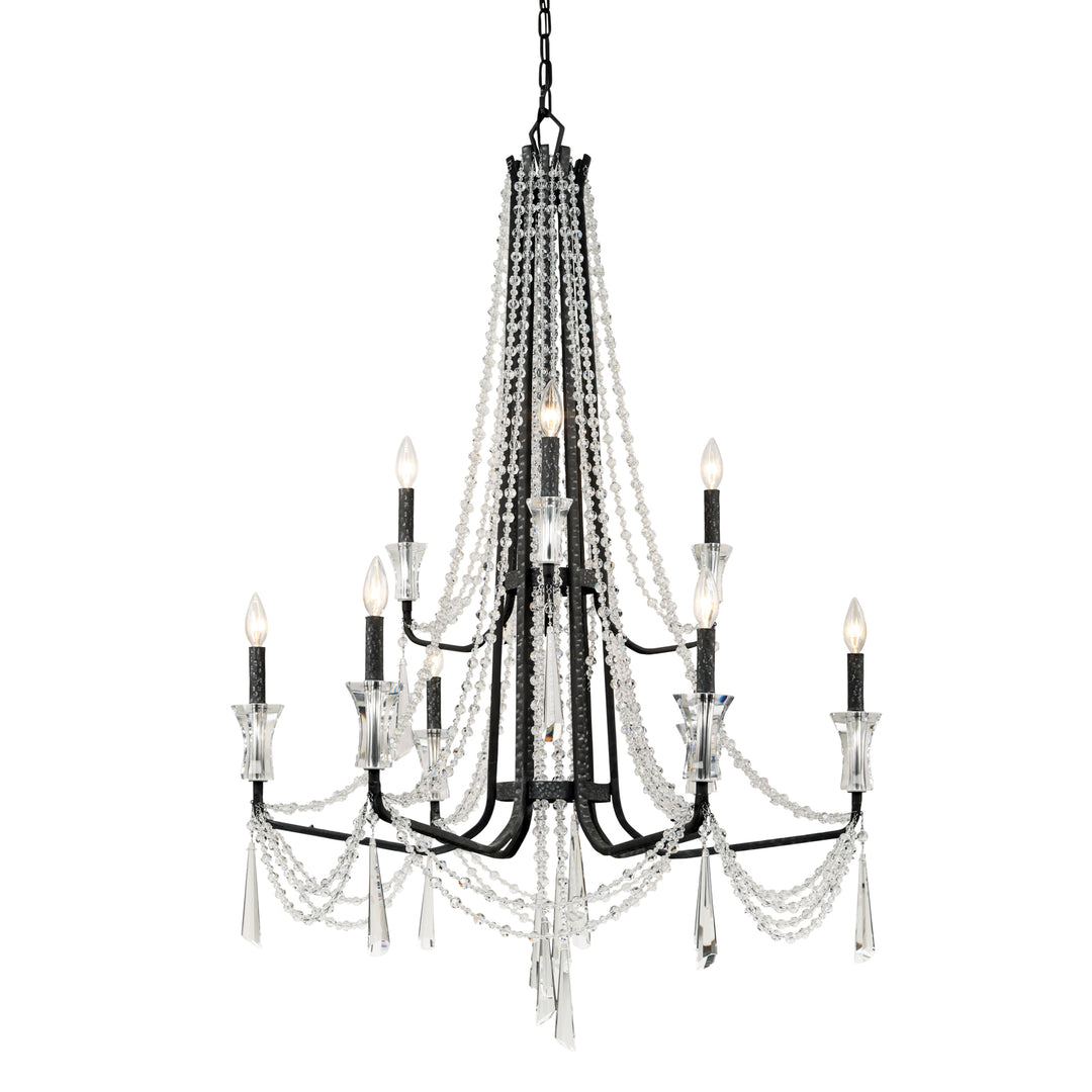 Barcelona 270C09OX 9-Light Chandelier - Onyx