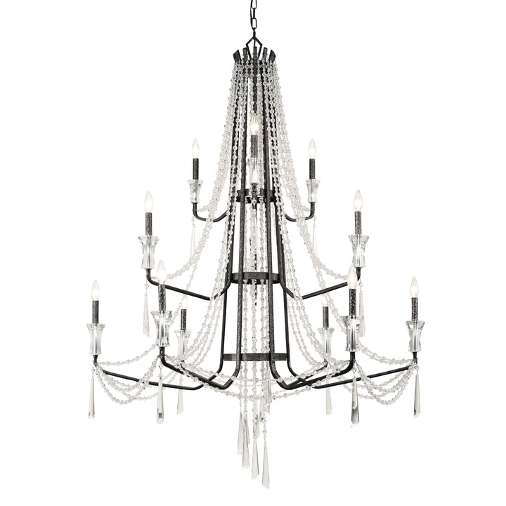 Barcelona 270C12OX 12-Light Chandelier - Onyx