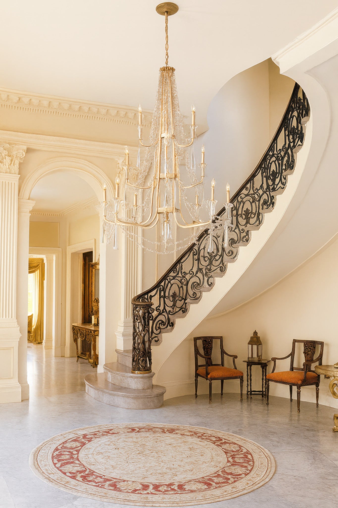 Barcelona 12-Light 3-Tier Crystal Chandelier