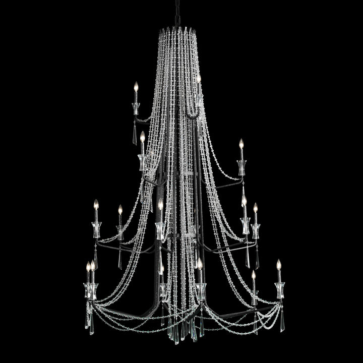 Barcelona 270C18OX 18-Light Chandelier - Onyx