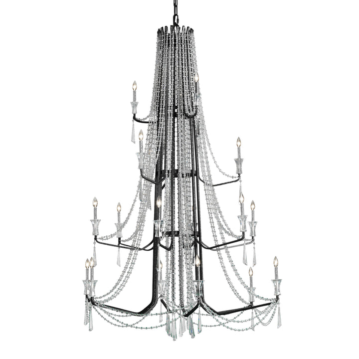 Barcelona 270C18OX 18-Light Chandelier - Onyx