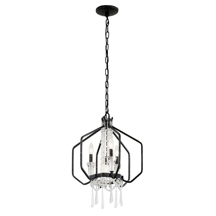 Barcelona 270P04OX 4-Light Pendant Light - Onyx