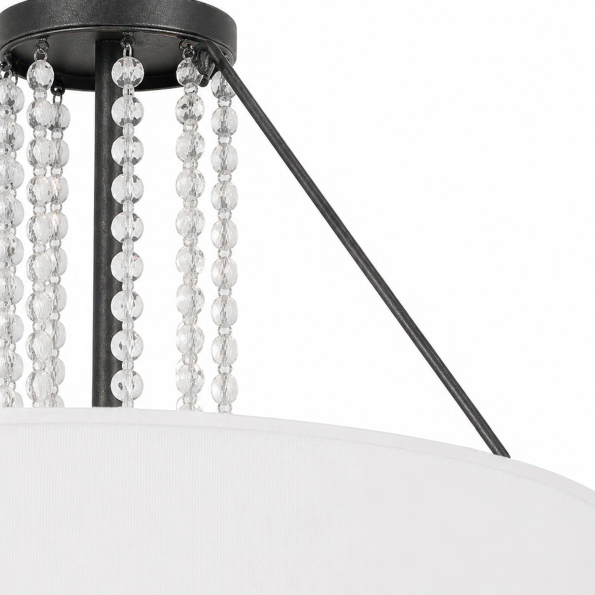 Barcelona 6 Light Pendant w/Shade - Onyx