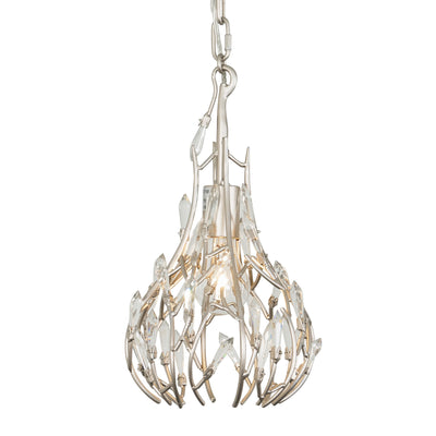 Bask 1 Light Crystal Mini Pendant - Gold Dust
