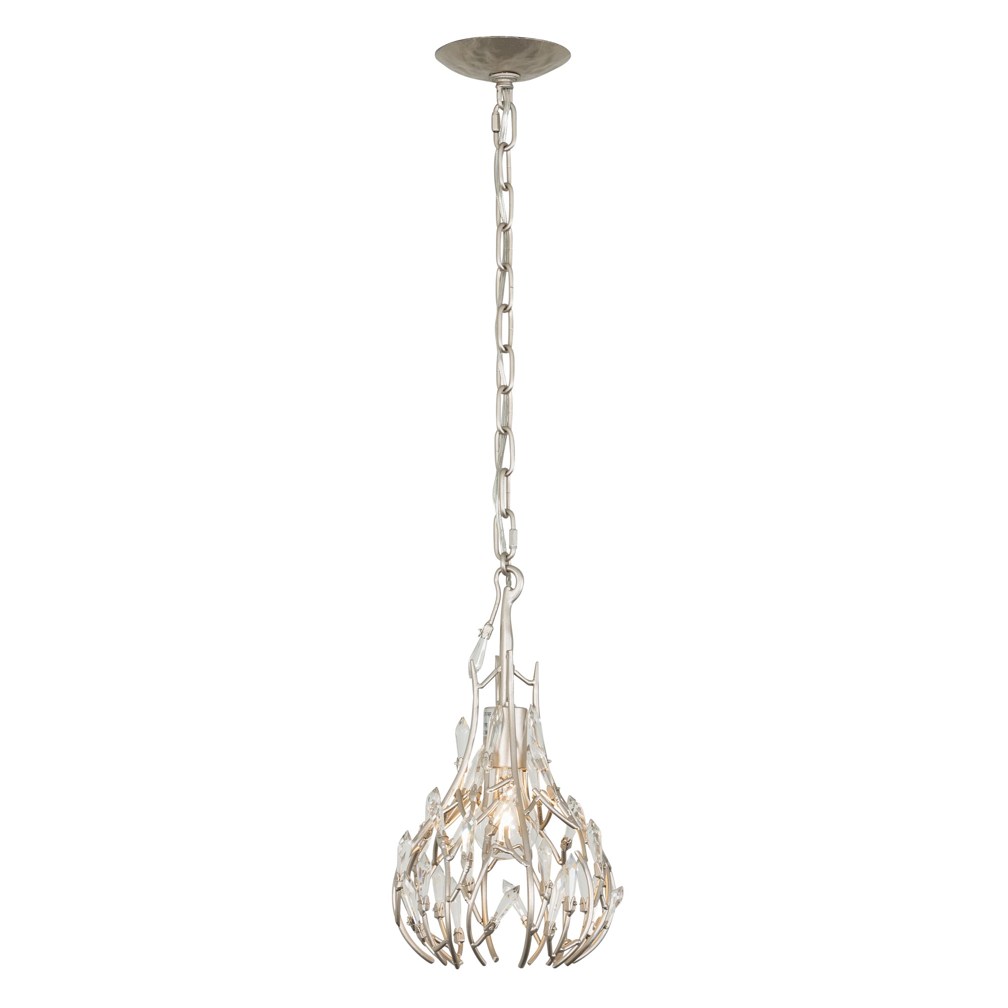 Bask 1-Light Crystal Mini Pendant