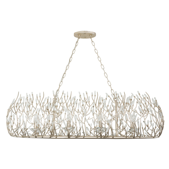 Bask 271N08GD 8-Light Kitchen Island Pendant - Gold Dust