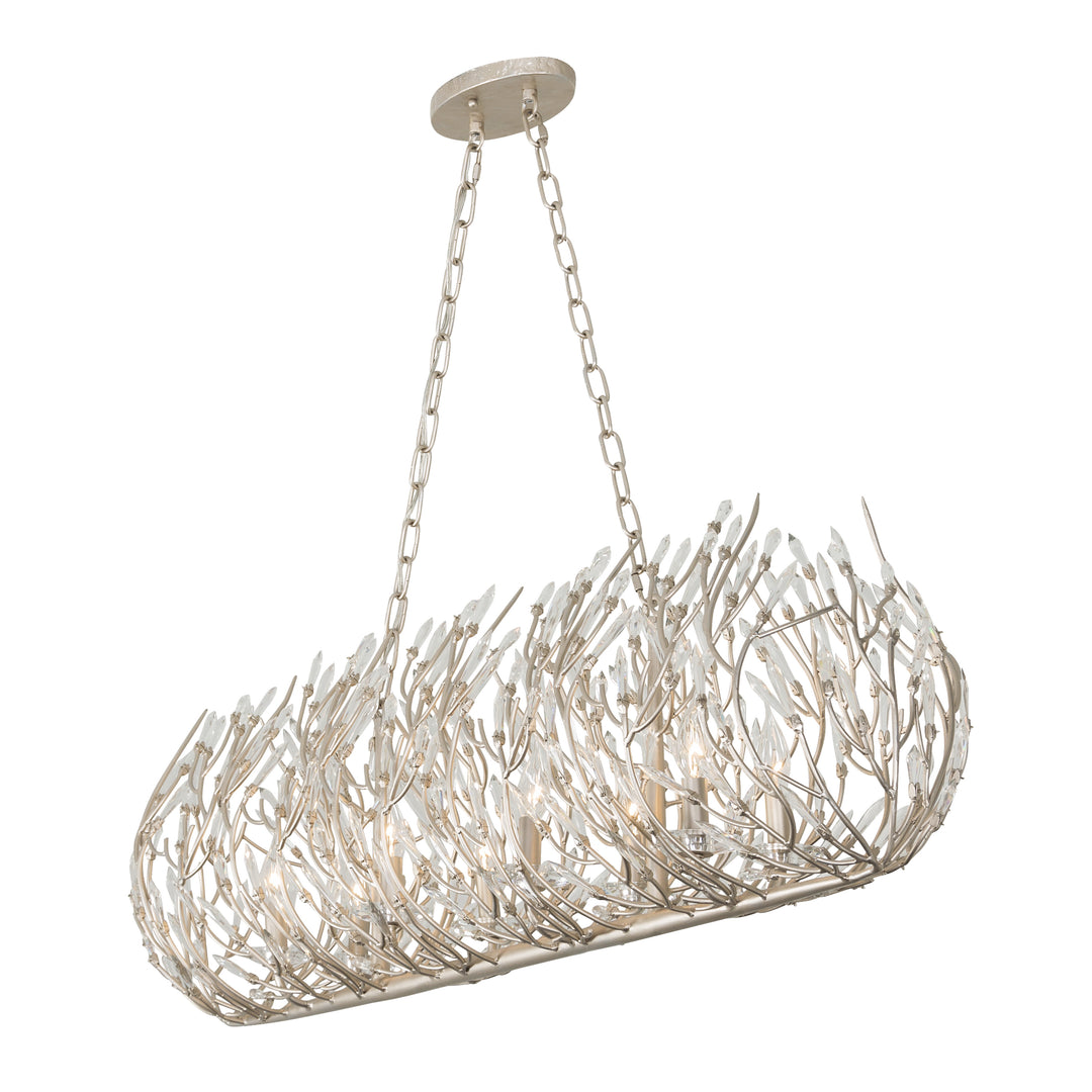 Bask 271N08GD 8-Light Kitchen Island Pendant - Gold Dust