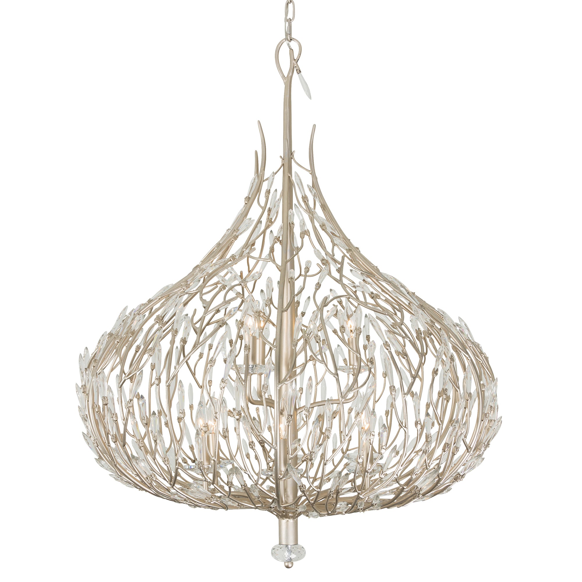 Bask 9-Light Crystal Pendant