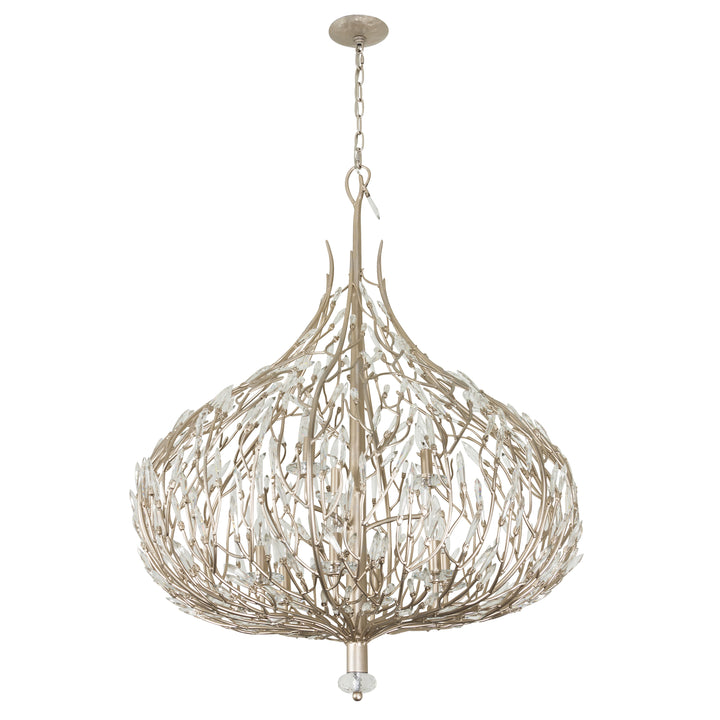 Bask 271P09GD 9-Light Pendant Light - Gold Dust