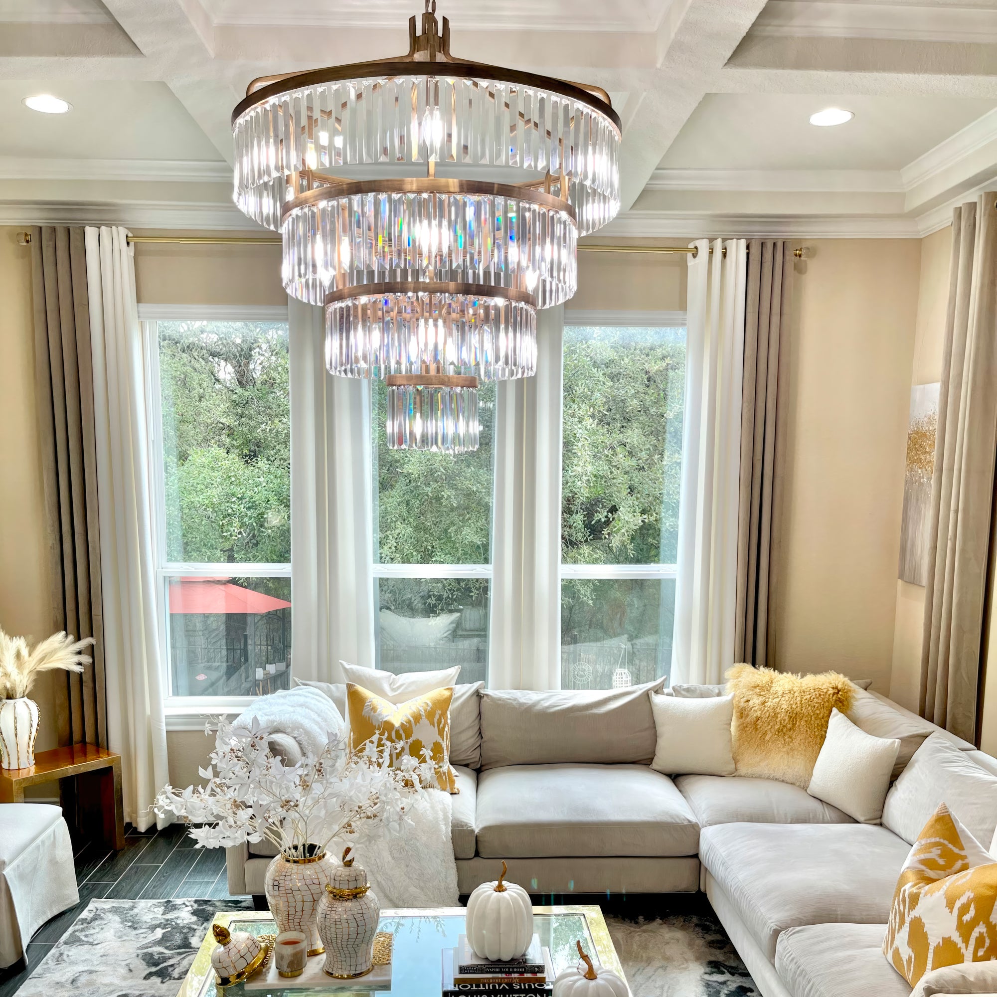 Social Club 19-Light 4-Tier - Havana Gold