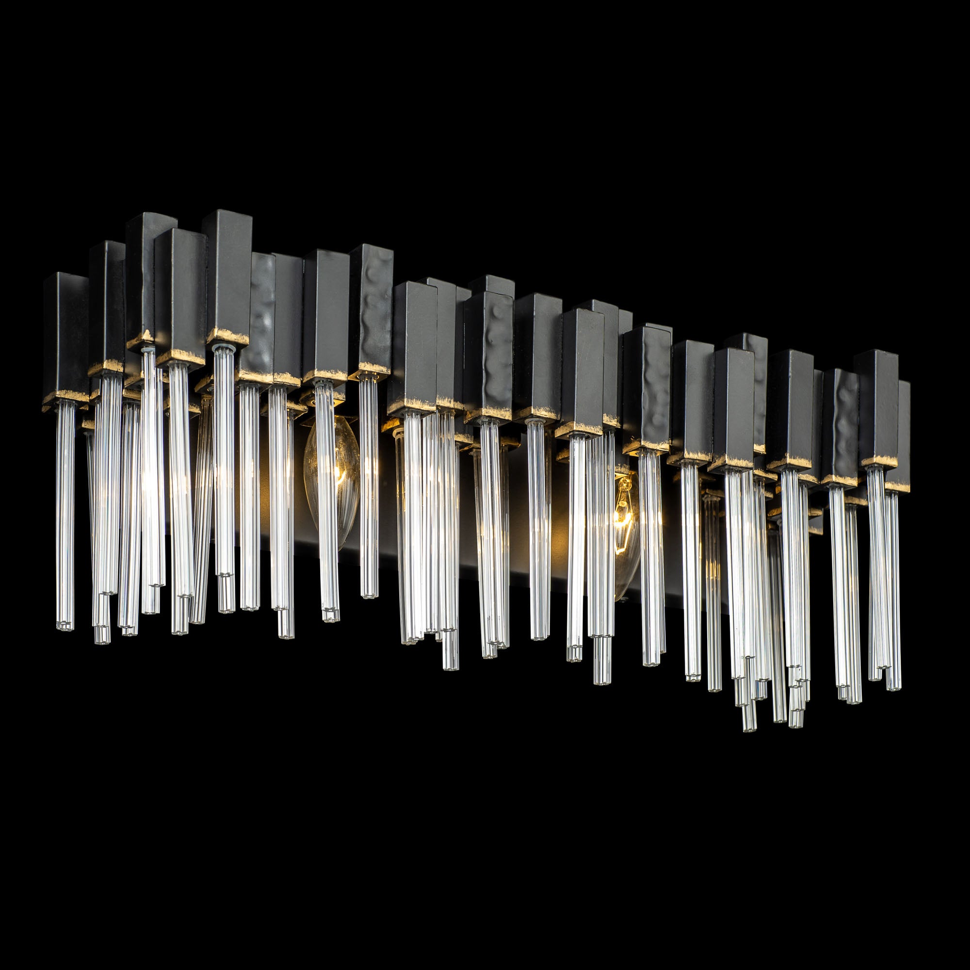 Matrix Vanity - Matte Black/French Gold