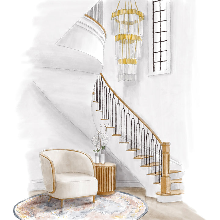 Matrix 309C19HG 18-Light Chandelier - Havana Gold