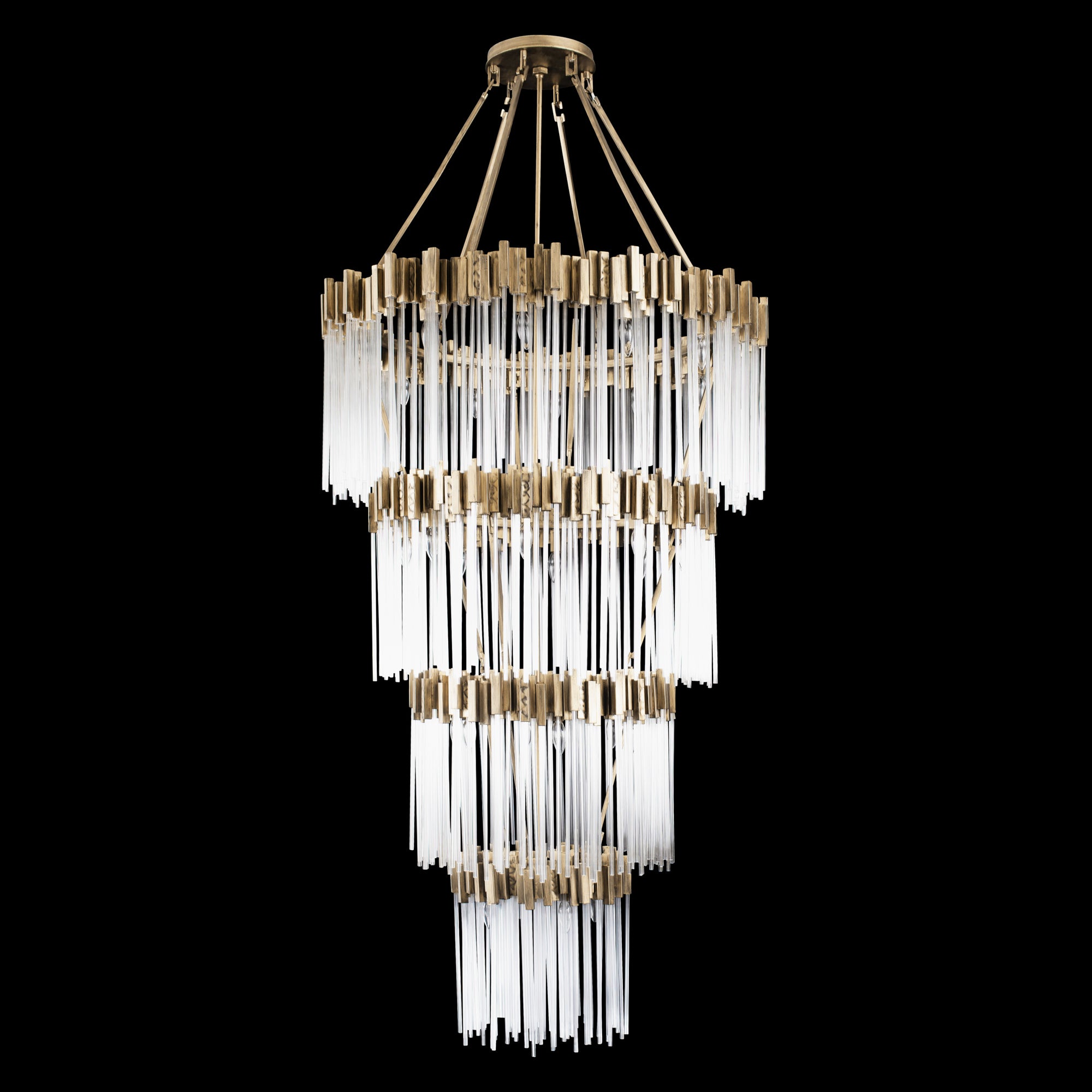 Matrix Chandelier - Havana Gold