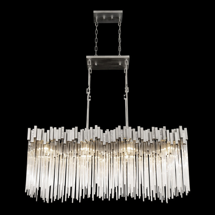 Matrix 309N08RN 8-Light Kitchen Island Pendant - Rainy Night