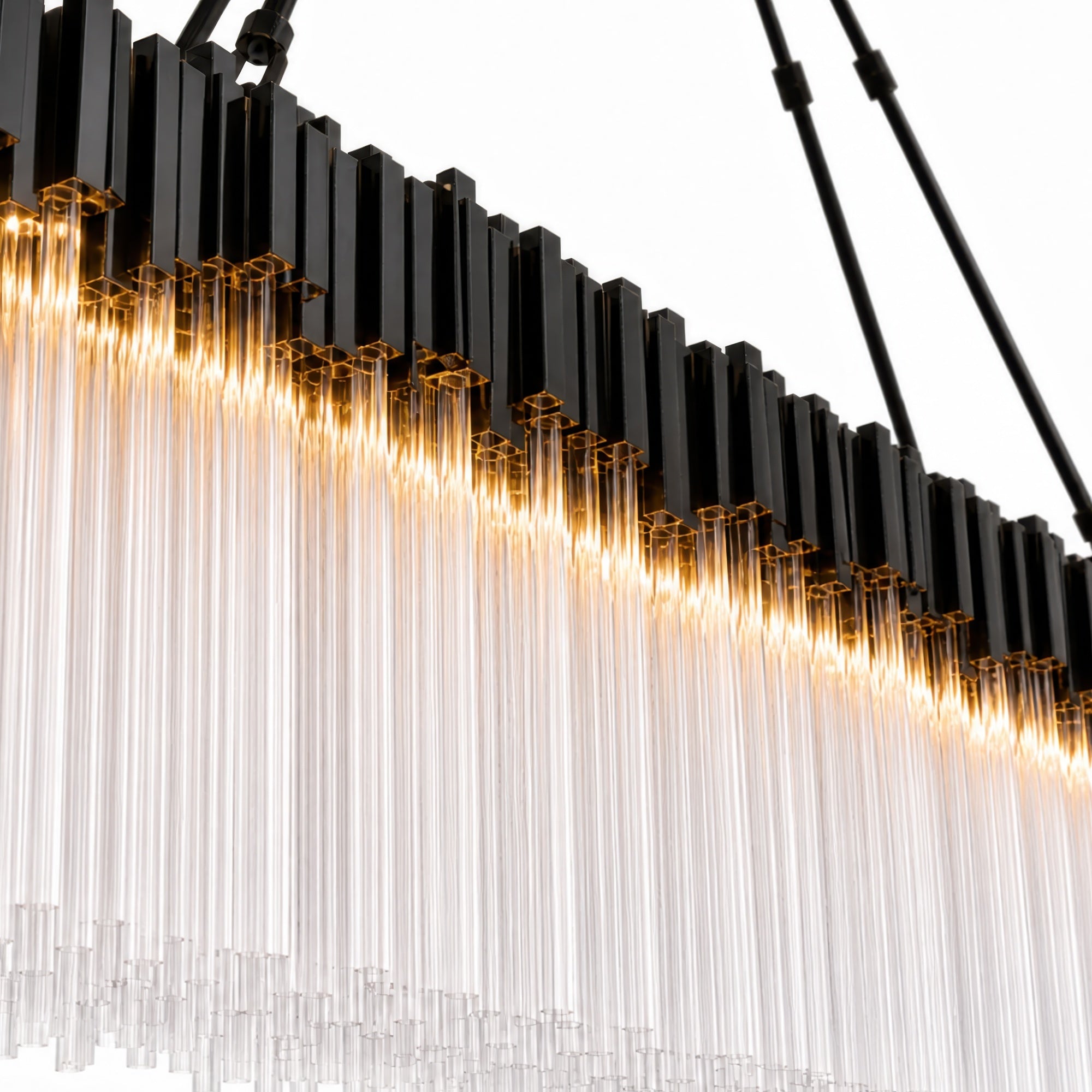 Matrix 10 Light Linear - Matte Black & French Gold