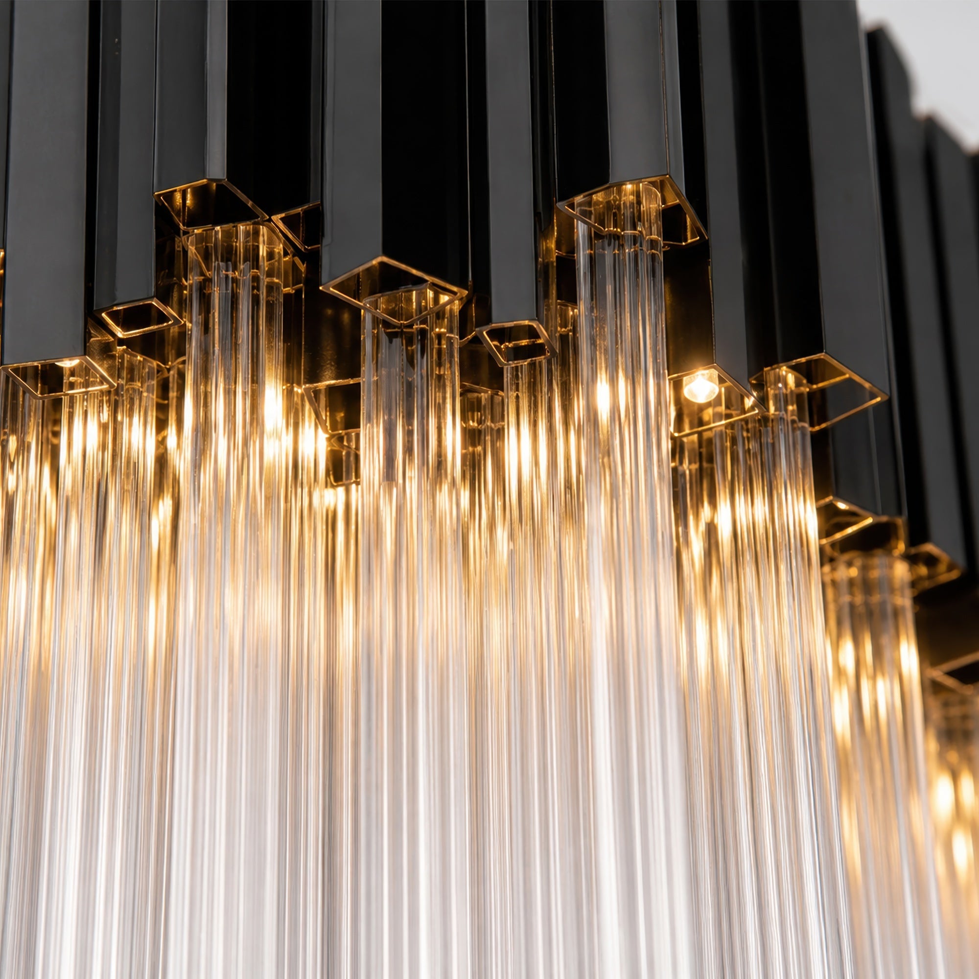 Matrix 10 Light Linear - Matte Black & French Gold