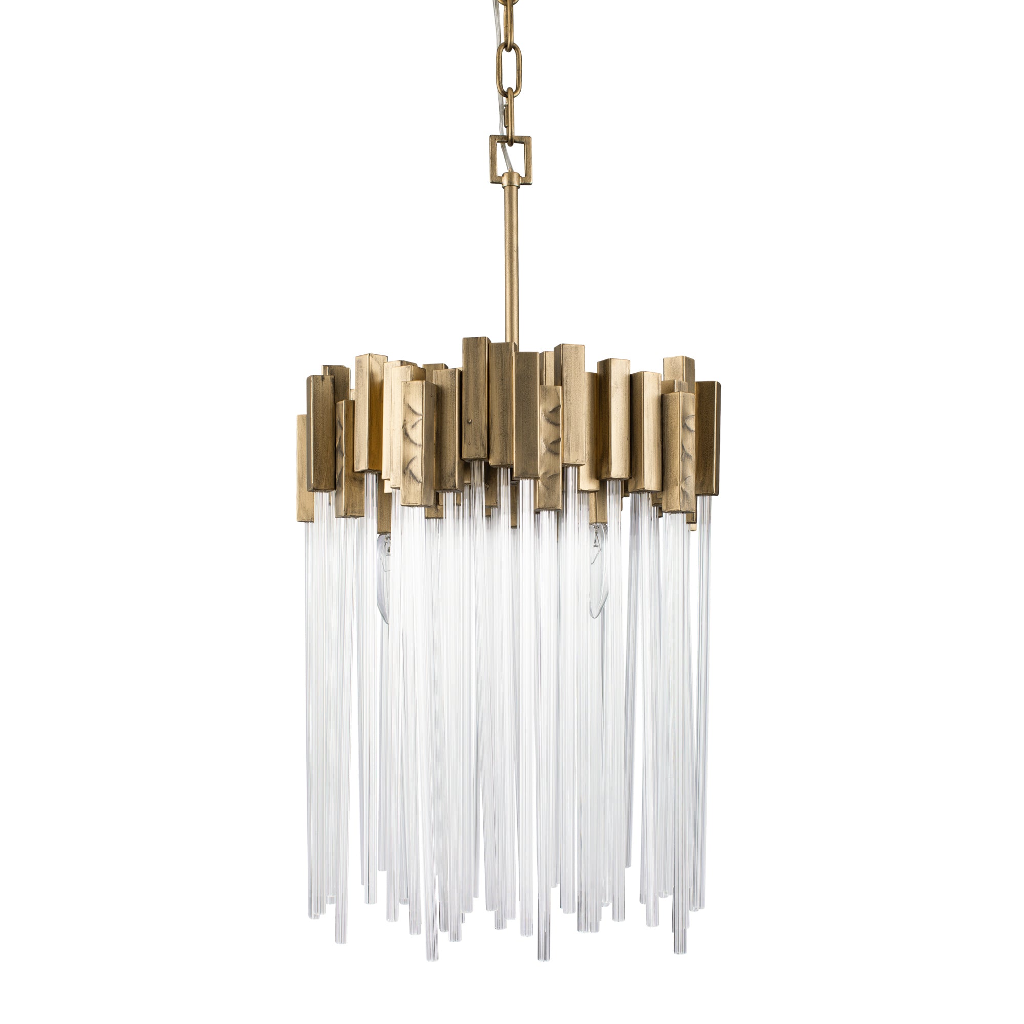 Matrix 3 Light Pendant - Havana Gold