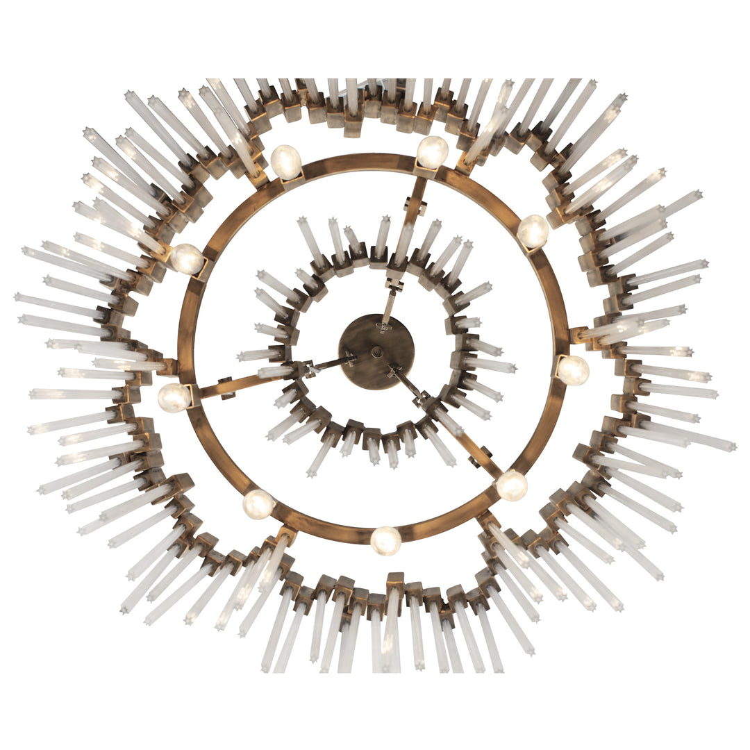 Matrix 309P09HG 9-Light Pendant Light - Havana Gold