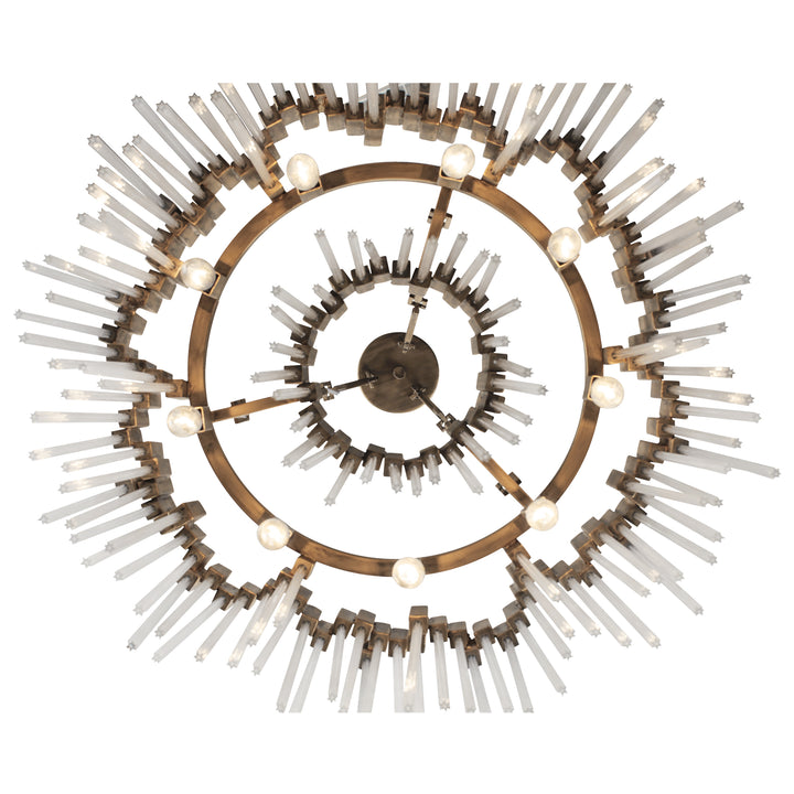 Matrix 309P09HG 9-Light Pendant Light - Havana Gold