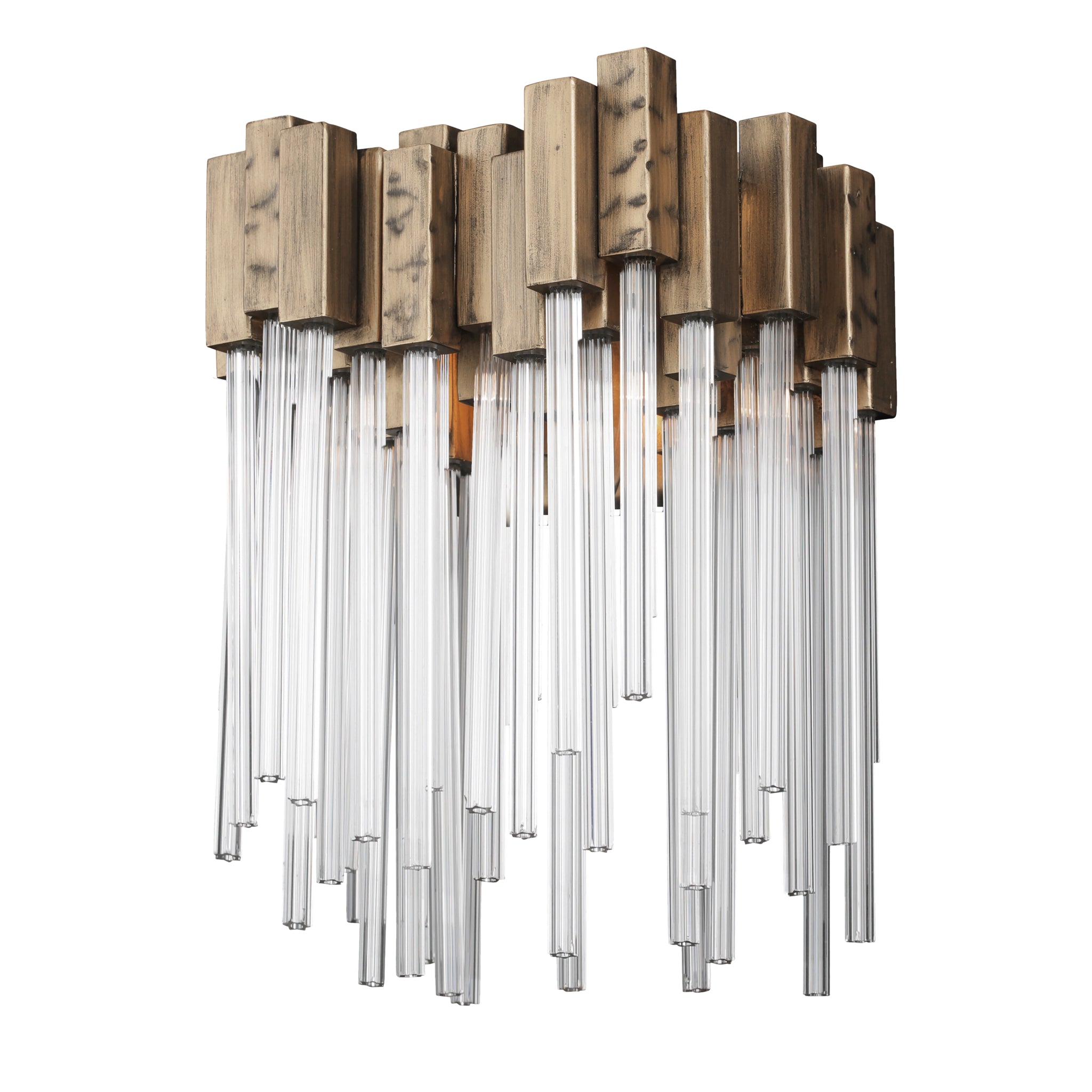 Matrix 1 Light Sconce - Havana Gold