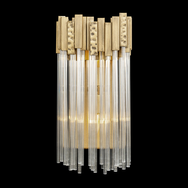 Matrix 309W02HG 2-Light Wall Sconce - Havana Gold