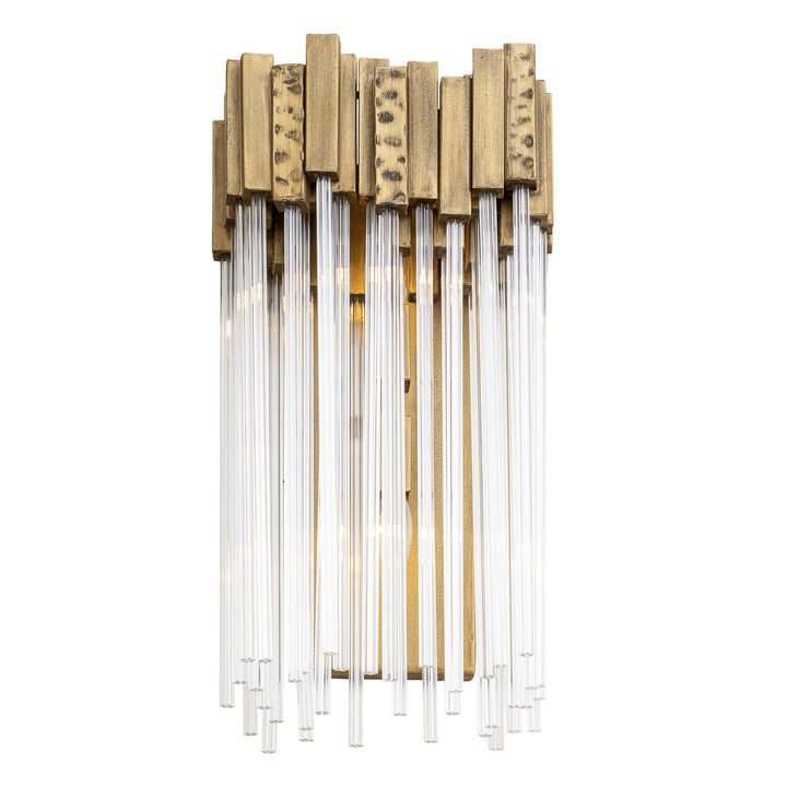 Matrix 309W02HG 2-Light Wall Sconce - Havana Gold