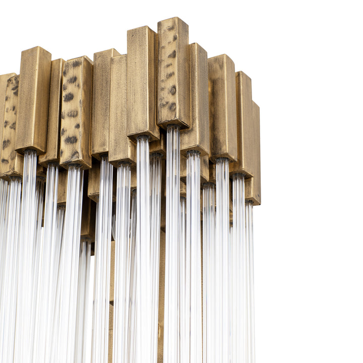 Matrix 309W02HG 2-Light Wall Sconce - Havana Gold