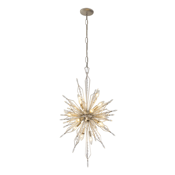 Orbital 311F16GD 16-Light Foyer Pendant Light - Gold Dust