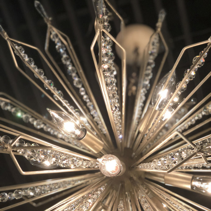 Orbital 311P08GD 8-Light Pendant Light - Gold Dust
