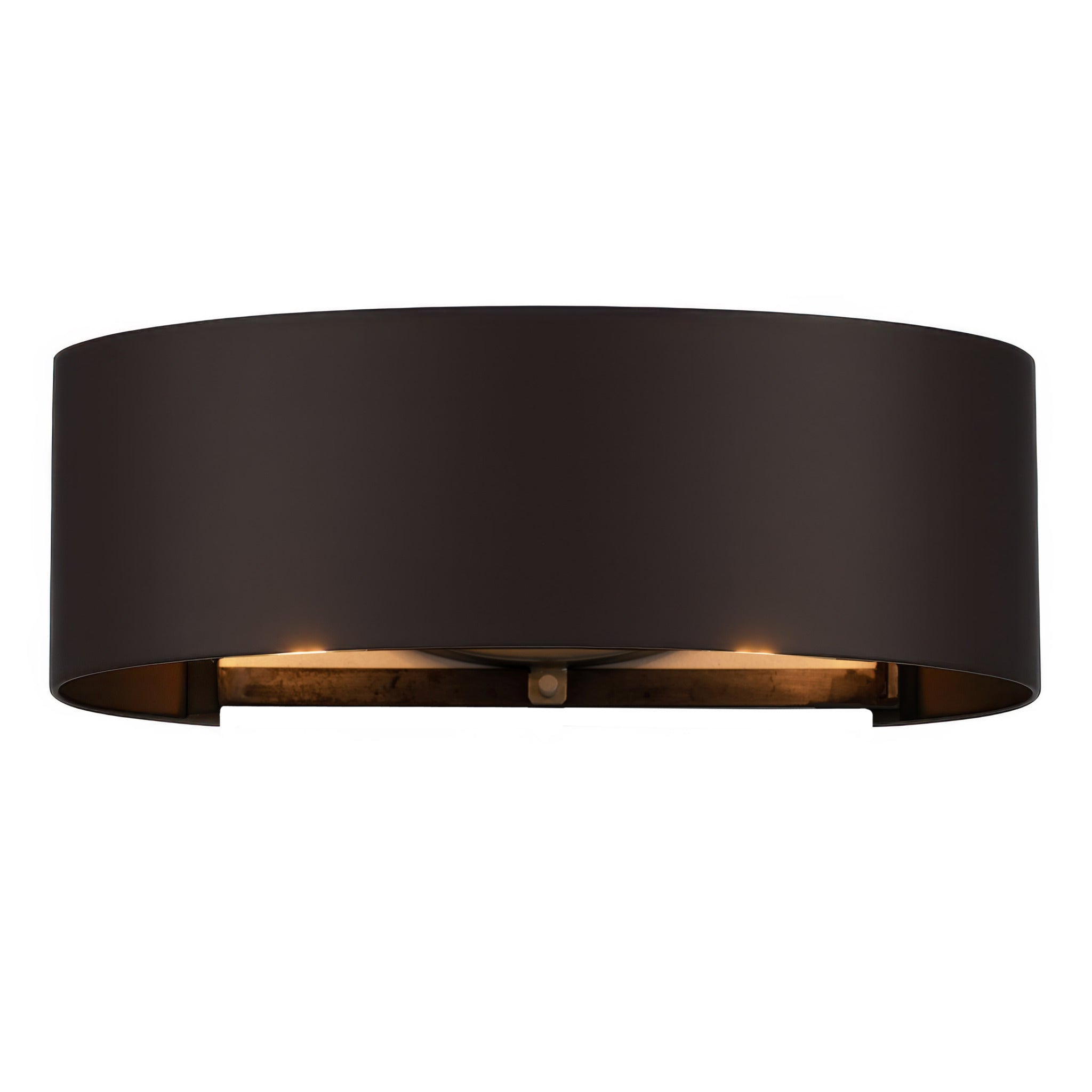 Cannery 2 Light Bath - Dark Bronze & French Gold
