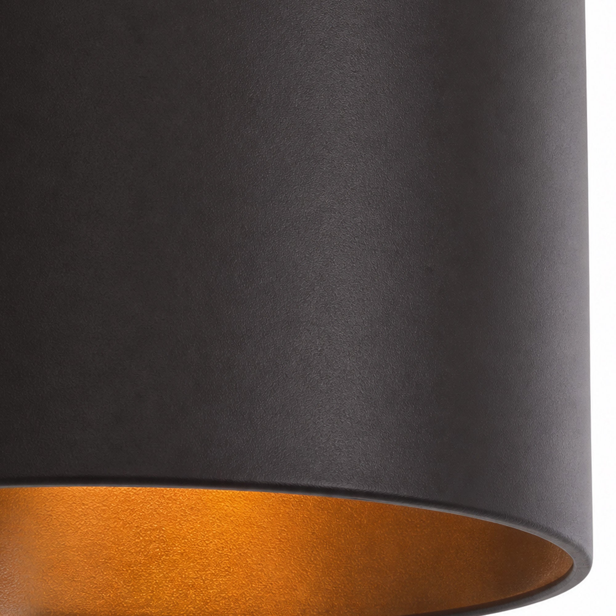 Cannery 1 Light Mini Pendant - Dark Bronze & French Gold