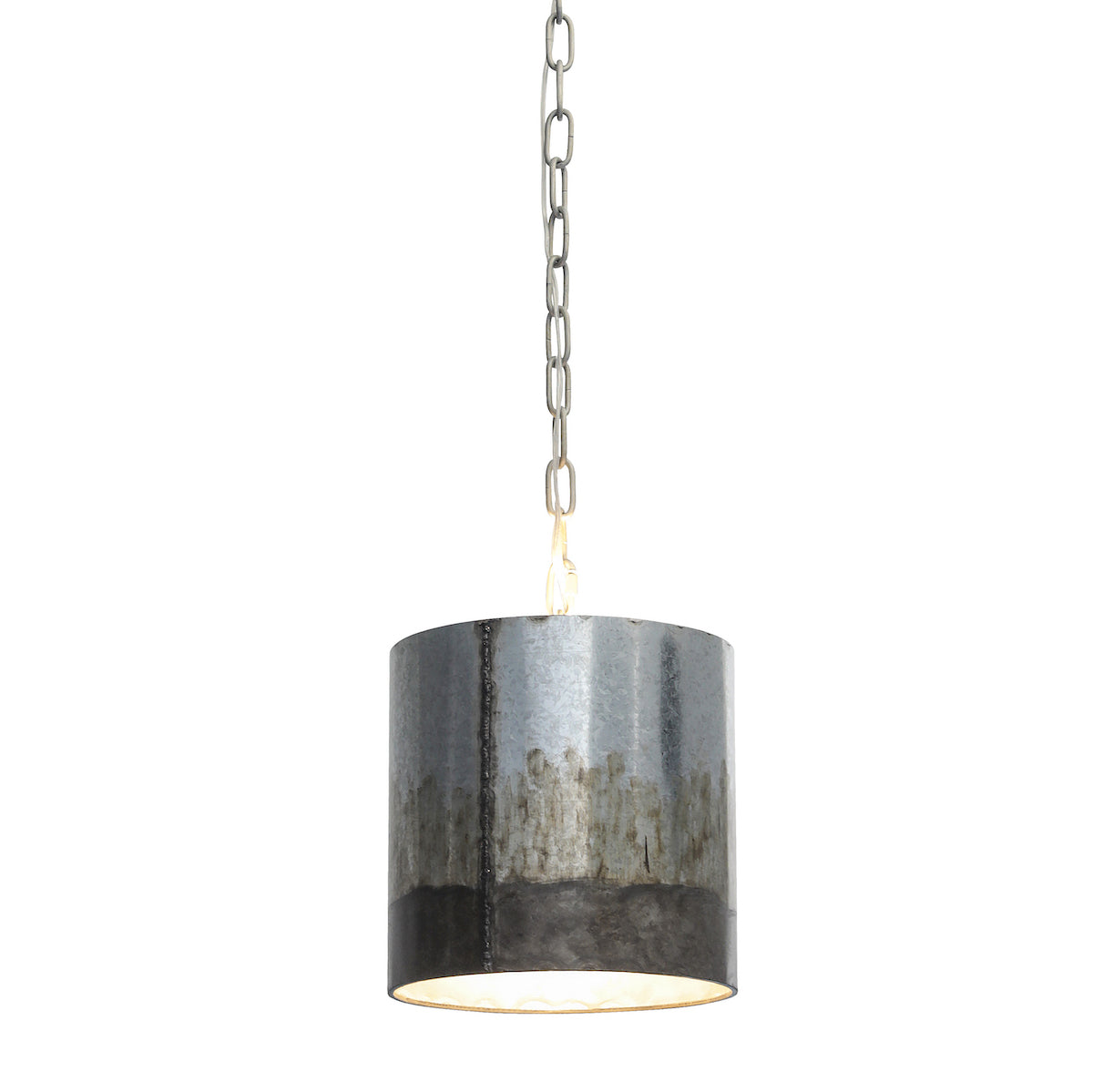 Cannery 1-Light Mini Pendant - Ombre Galvanized