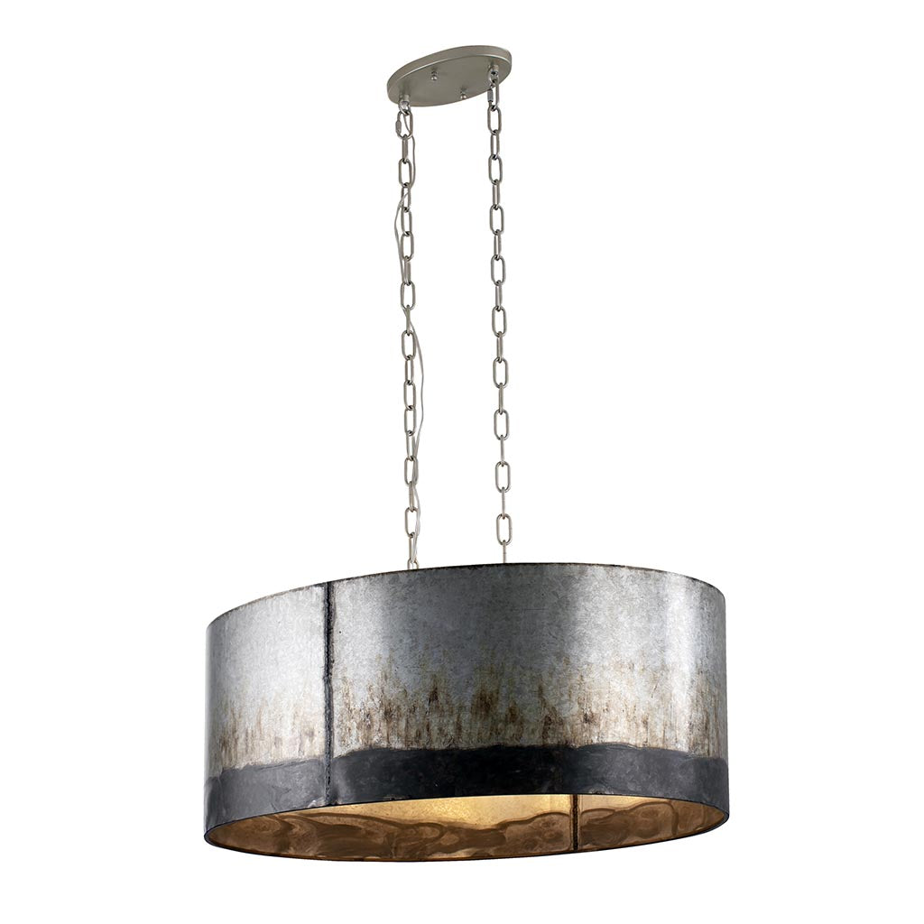 Cannery 323N06OG 6-Light Pendant Light - Ombre Galvanized