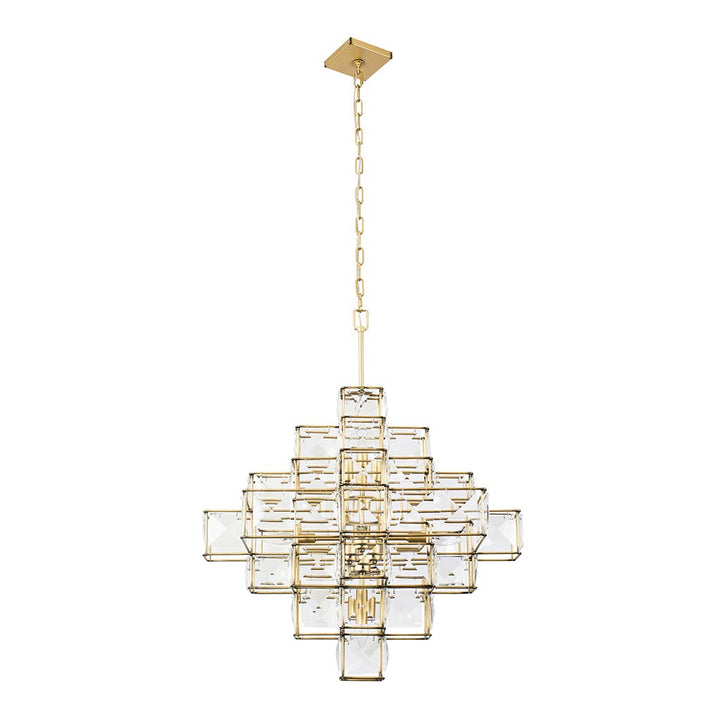 Cubic 329C06CG 6-Light Chandelier - Calypso Gold