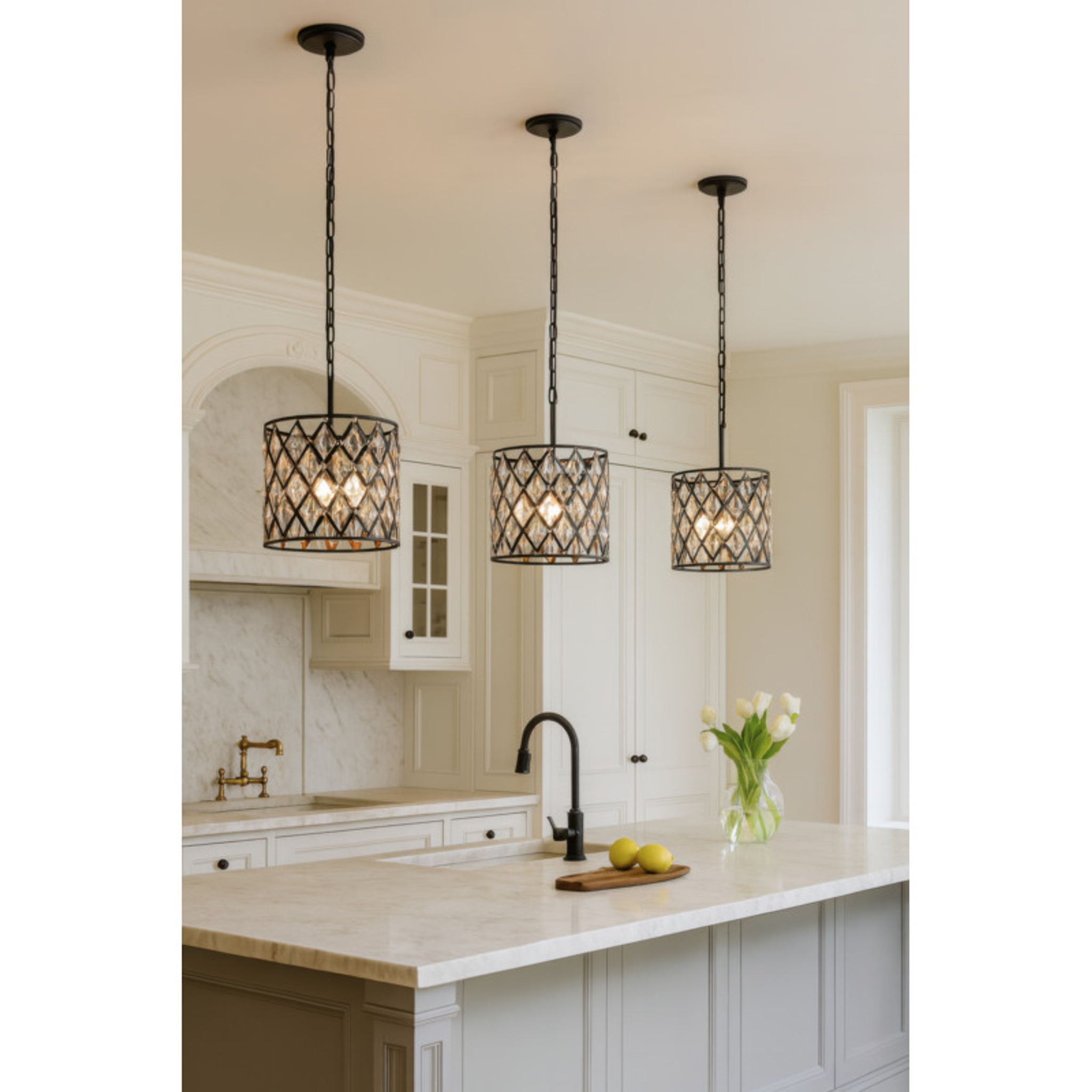 Windsor 1-Light Crystal Pendant