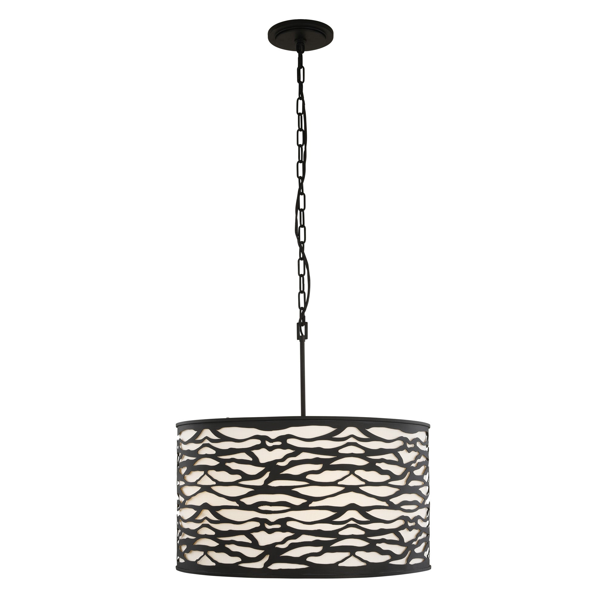 Kato 5 Light Pendant - Carbon Black