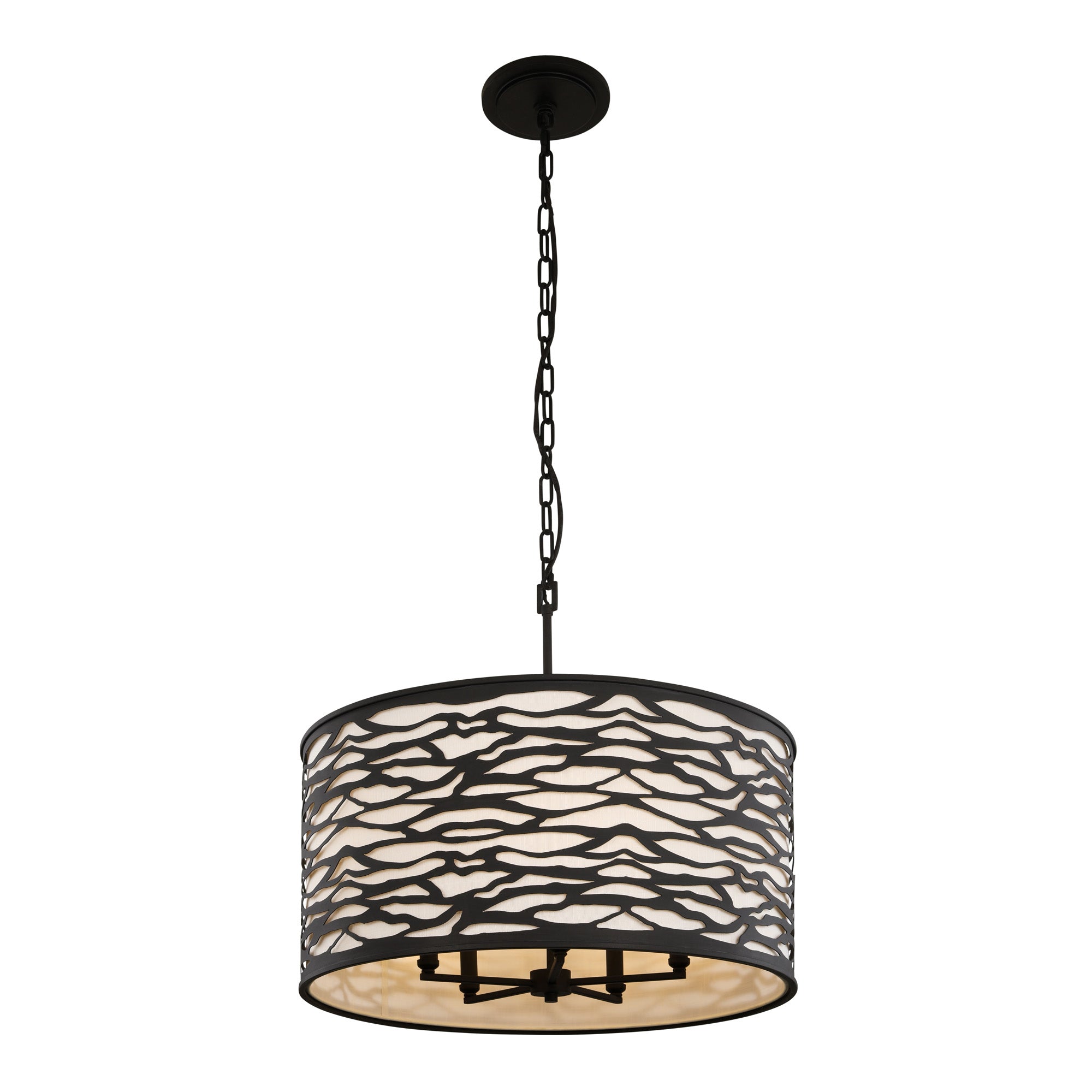 Kato 5 Light Pendant - Carbon Black