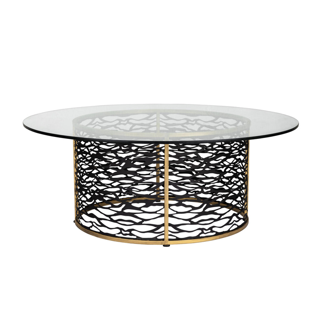 Kato 348TC46HGCB Coffee Table - Havana Gold/Carbon