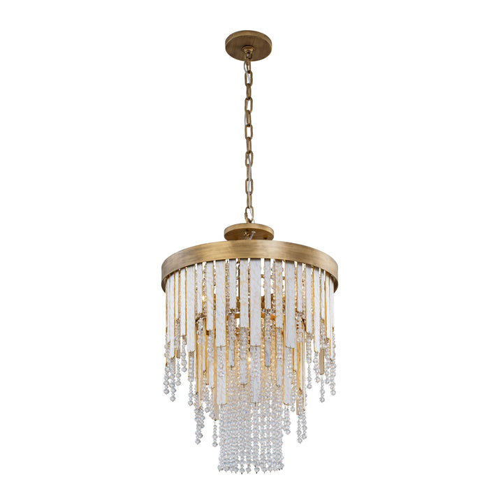 Lafayette 359C04HG 4-Light Chandelier - Havana Gold