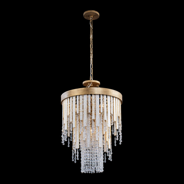 Lafayette 359C04HG 4-Light Chandelier - Havana Gold