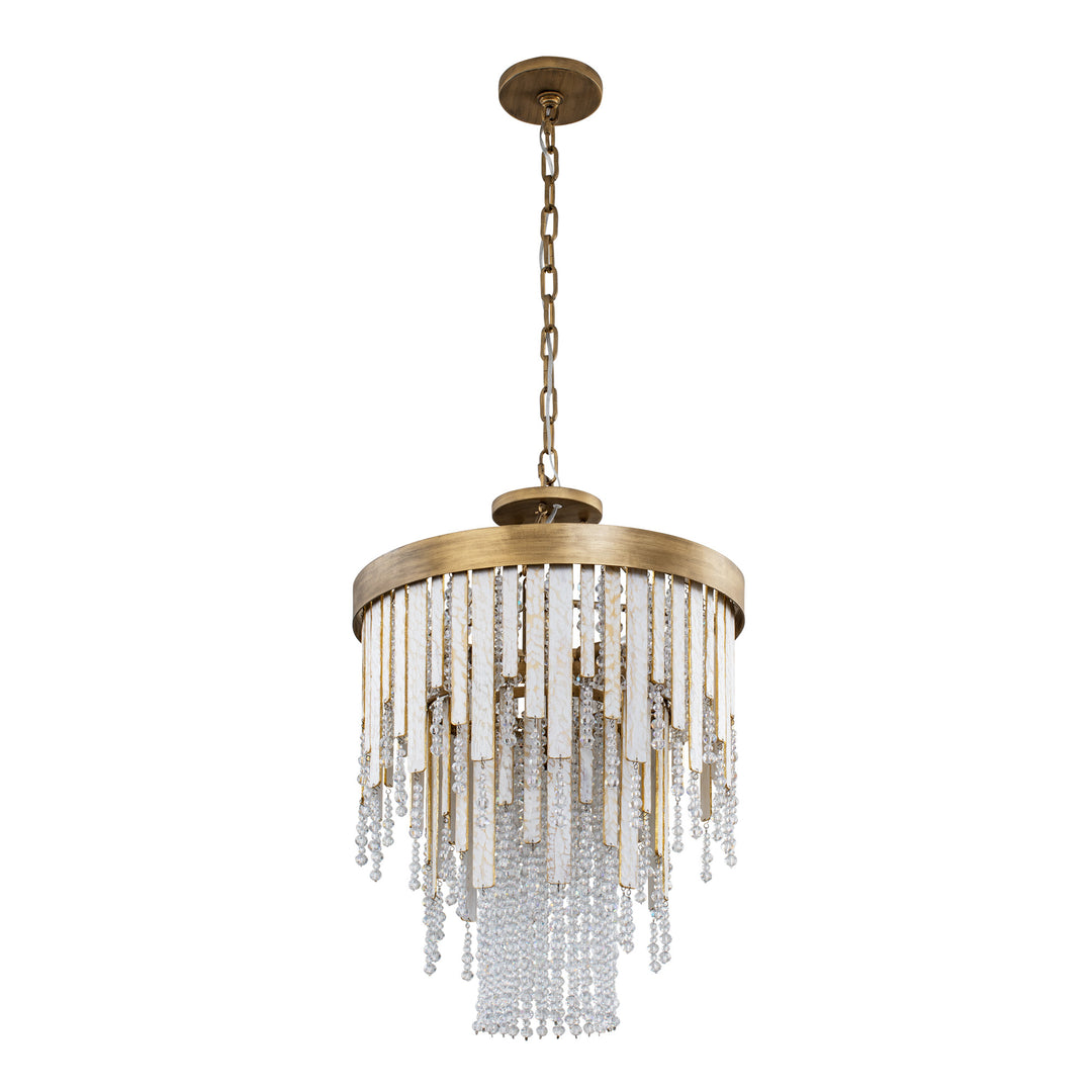 Lafayette 359C04HG 4-Light Chandelier - Havana Gold