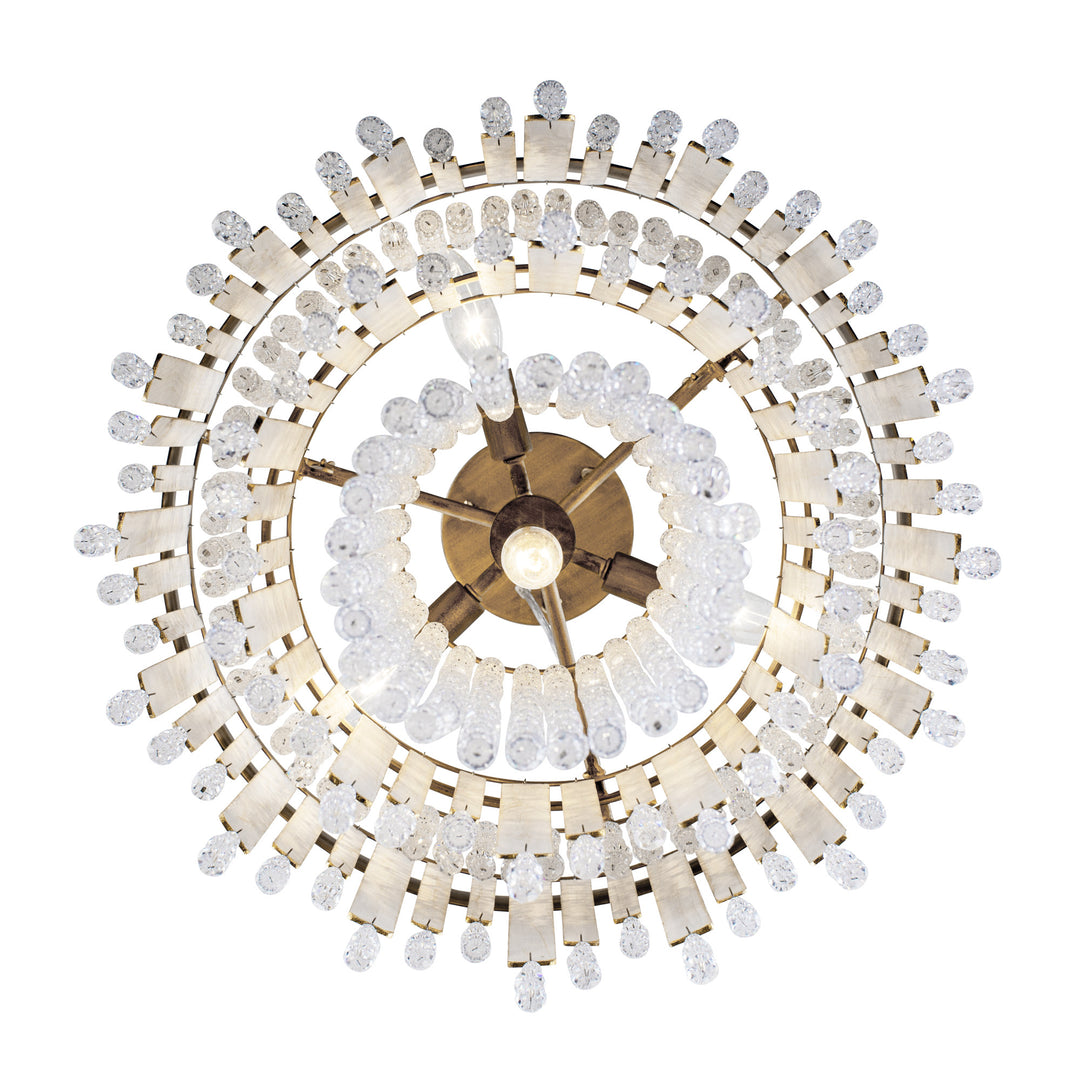 Lafayette 359C04HG 4-Light Chandelier - Havana Gold