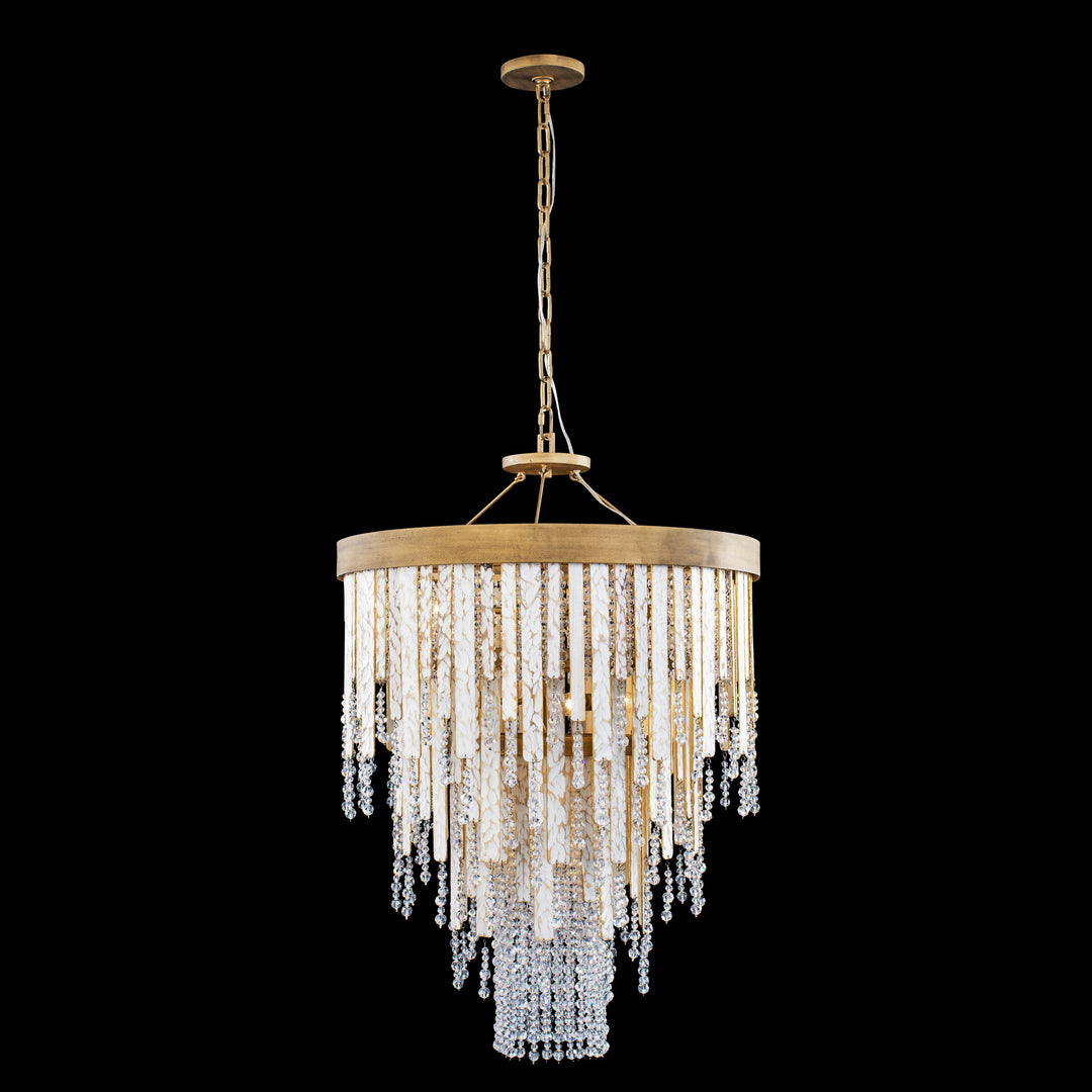 Lafayette 359C07HG 7-Light Chandelier - Havana Gold