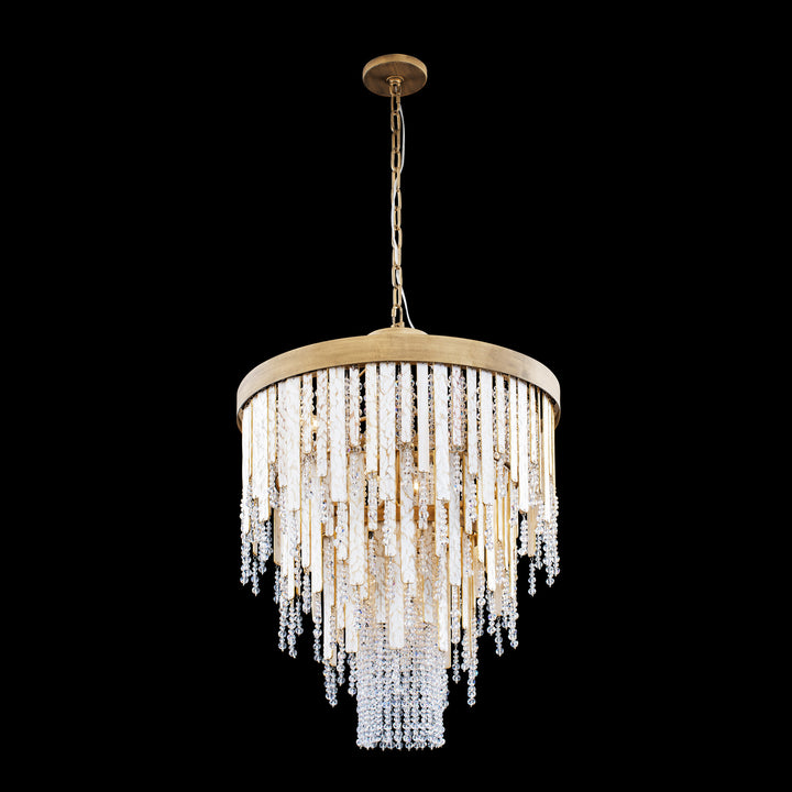 Lafayette 359C07HG 7-Light Chandelier - Havana Gold