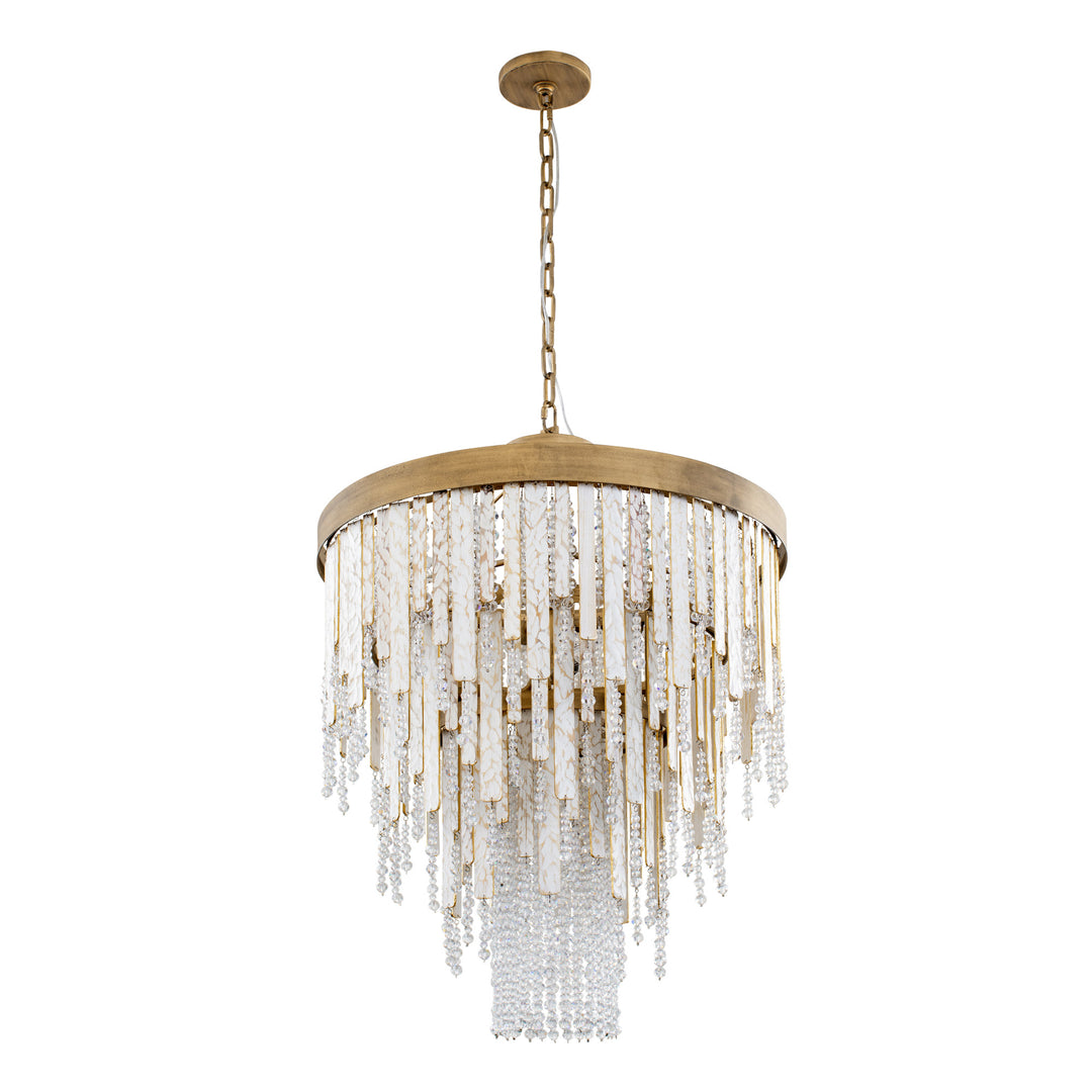 Lafayette 359C07HG 7-Light Chandelier - Havana Gold