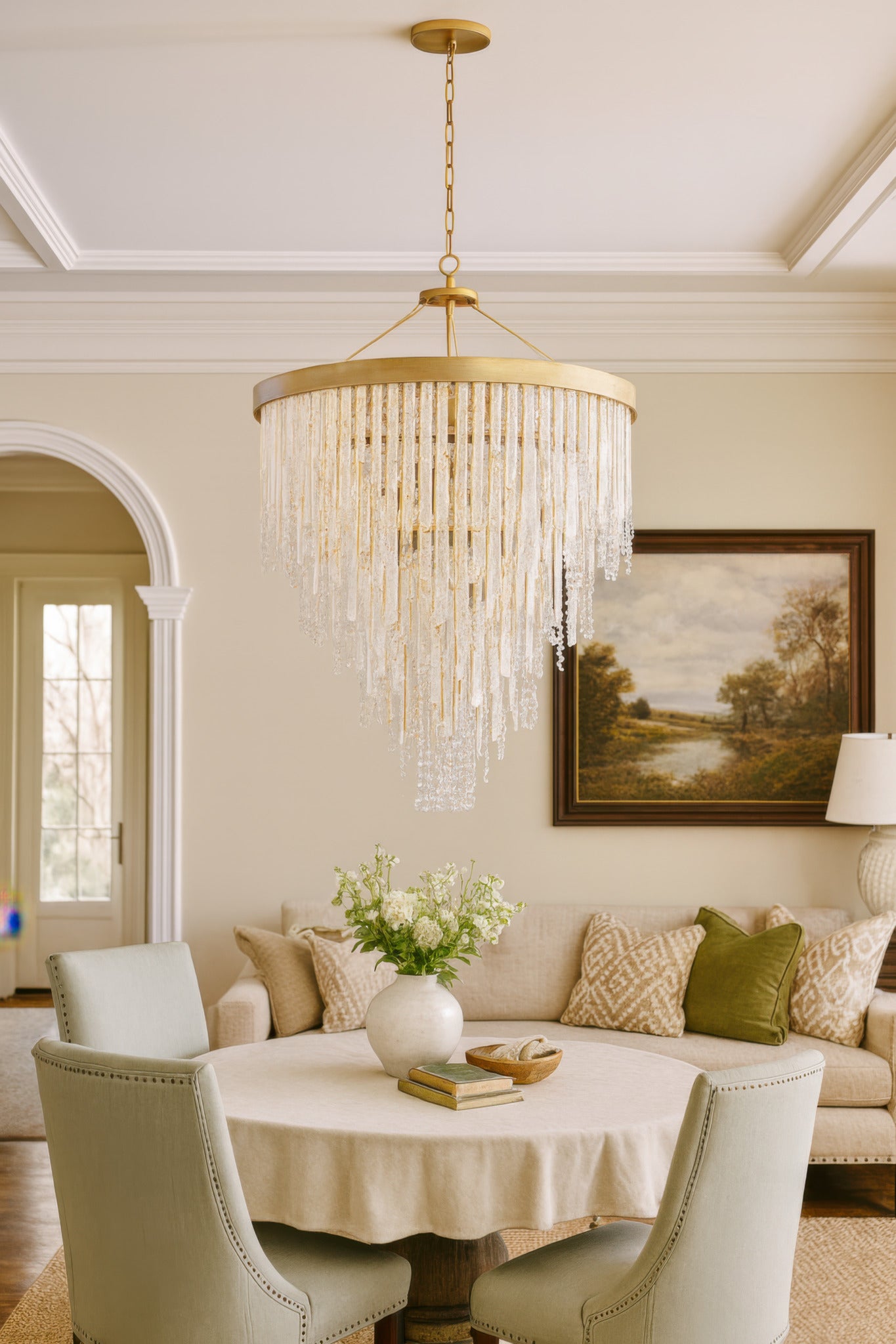 Lafayette 13-Light Chandelier - Havana Gold