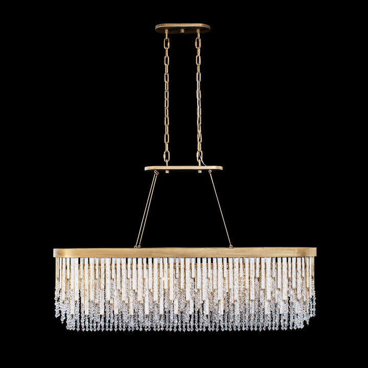 Lafayette 359N06HG 6-Light Kitchen Island Pendant - Havana Gold