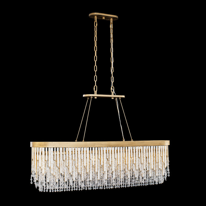 Lafayette 359N06HG 6-Light Kitchen Island Pendant - Havana Gold