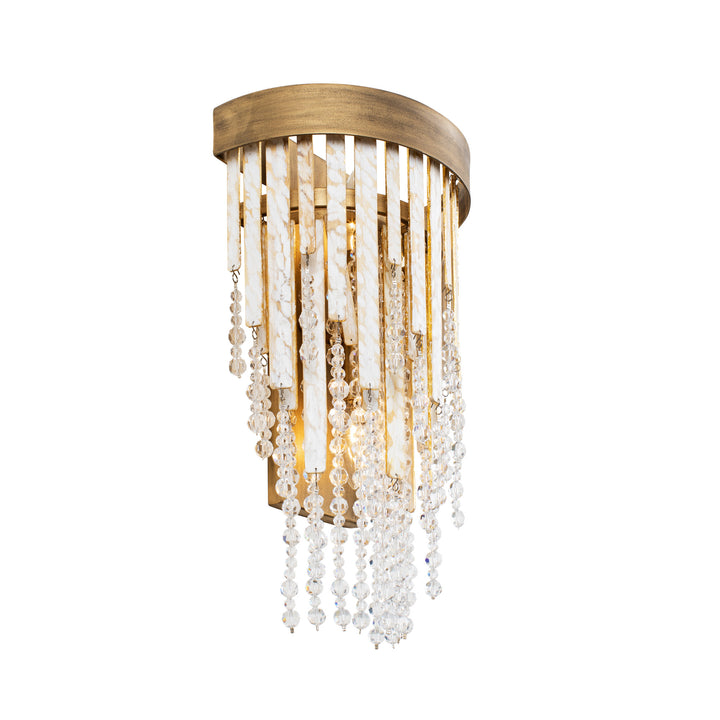 Lafayette 359W02HG 2-Light Wall Sconce - Havana Gold